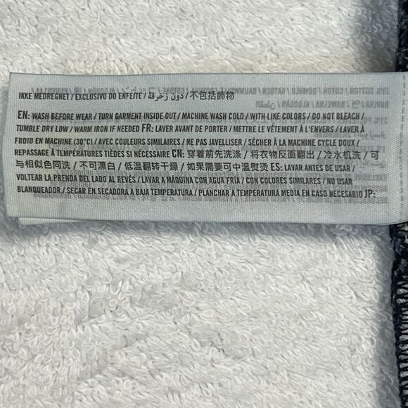 Abercrombie & Fitch Dark Blue Jean Shorts Women’s 24 Striped - Picture 14 of 17